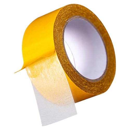 STOBAZA Cinta de Doble Cara para Manualidades y Oficina, Cinta Adhesiva Extrafuerte de Papel Dorado con Rendimiento Estable y Sujeción Firme para Proyectos DIY