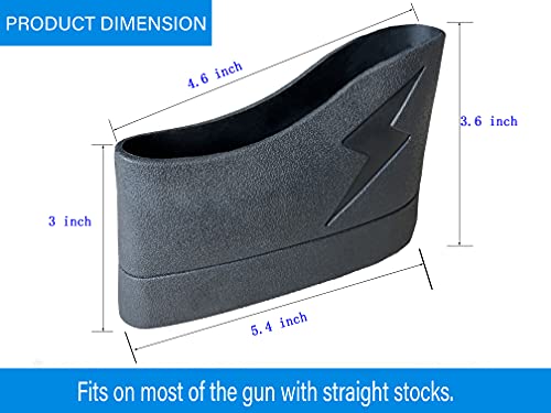 Ikenhotpro Recoil Pad For Rifles, Slip-On Install, Reduce Recoil For Shotguns, Helps Protect Shoulder From Being Pain & Injuries #TOP1