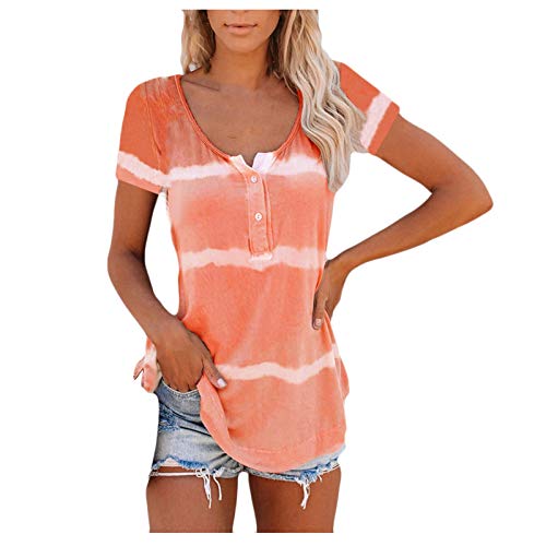 Leinenbluse Damen Bedruckte Langarmshirt mit V-Ausschnitt, Bluse Damen Langarm V-Ausschnitt Bluse Casual Einfarbig Leinenbluse Lose Große Größen Hemd Blusen Shirts Langarm Hemdbluse Sommer Herbst Cover