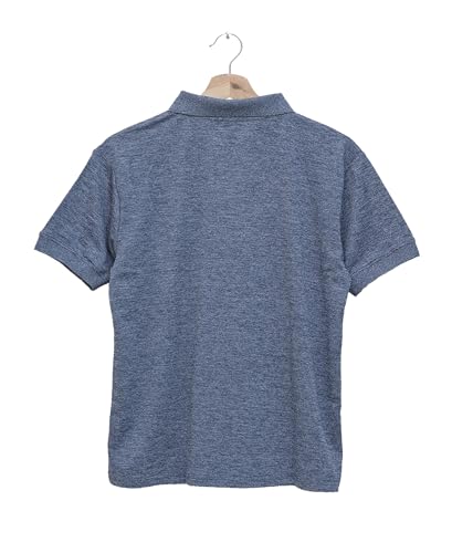 Image of Mens Half Sleeve Collared Casual Blend Polo T-Shirt with Front Pocket