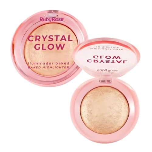 Crystal Glow Iluminador Baked Solar Flare Hbm7007 Ruby Rose