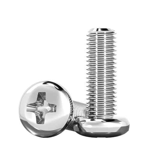 ZHGUIMING M2 �\�����t���i�x���˂� x 3 4 5 6 8 10 12 14 16 18 25 40 45 50 60 �~�����[�g���Ȃ׏��˂� 304 �X�e�����X�|(M2X20mm 50pcs)