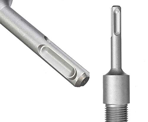 SYDARSYN Connecting Rod, Hole Saw Extension Shank 110mm Round-Handle Carbide SDS Plus Shank with Center Drill (Hole Saw NOT Including) - Image 4