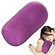 Mikroperlen-Nackenrolle, extra weich, Mikroperlen, Reise-Nackenstützkissen, Rückenkissen, Körperkissen, Zylinder-Sitzsack, Wurfkissen, Nacken-, Arm-, Rückenstütze für Flugzeug, Auto, Reisen,