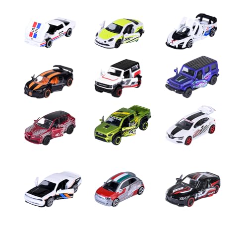 Majorette Racing Premium Cars, sélection aléatoire Parmi 1 des 12 Voitures Jouets différentes