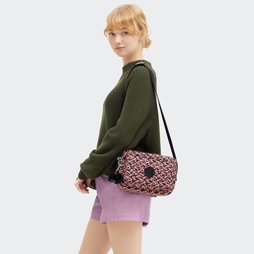 Image of Kipling Women's Abanu Medium Crossbody Bag, Lightweight, Adjustable Nylon Waist Pack with Multi-Compartment Zip Pockets