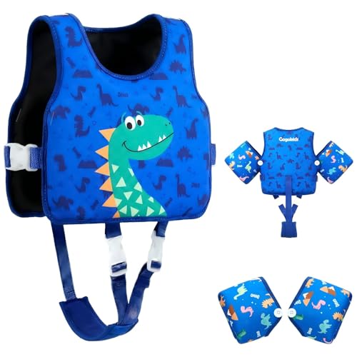 Image of Gogokids Puddle Float Jumper 24-66 Pounds, Toddler Swim Vest Kids Floaties