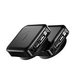 Fasgear 60W Cavo USB C Retrattile 1.4m,PD/PPS Cavo Type C a USB C 2.0 Avvolgibile Ricarica, Rotazione di 360° Su Tavolo,per i-Phone 16 17 Pro/i-Pad Pro/Mac-Book/Sam-sung(2Pezzi Nero,1.4m)