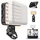ANXRE Selfie Licht mit Soft-Diffusor & integriertem Ständer – Wiederaufladbares Clip-Fill-Licht mit 96 LEDs, geeignet für Handy, iPhone, Kamera und Laptop, für Make-up, TikTok, Vlogs und Videoanrufe