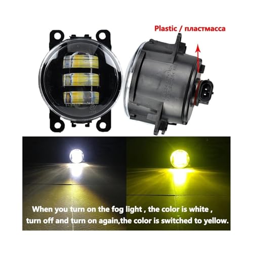 Phare antibrouillard LED blanc Mazda BT-50 2013 2014 optique diurne - 4