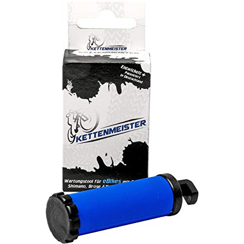 ActiveVikings - Kettenmeister eBike Werkzeug - Perfekt für die Kettenpflege - Ideal für Bosch Shimano Brose und Yamaha Antriebe - eBike Kette rückwärtsdrehen Cover