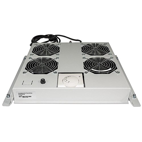 Intellinet 712798 4-Fan Ventilation Unit for 19