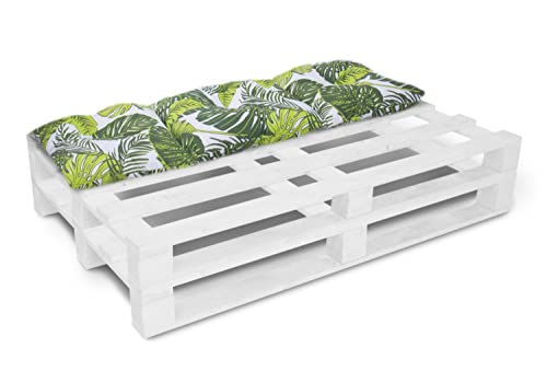 Amilian Coussin de banc de jardin - Coussin de chaise - Coussin de dossier - Pallettes - Coussin de jardin - Pour banc de jardin - 40 x 120 cm