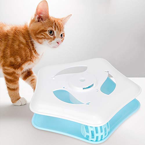Junlucki Produtos para animais de estimação, brinquedos para gatos, duráveis para crianças (P)
