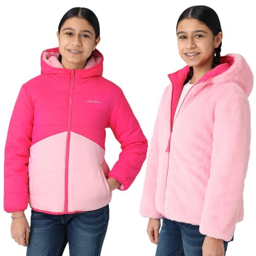 Image of Eddie Bauer Kids Reversible Plush Hoodie Jacket