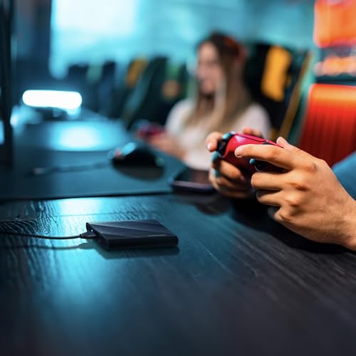 Memorie T9 MU-PG2T0B SSD Esterno Portatile da 2TB, USB 3.2 Gen 2x2, 20 Gbps, Nero - Hdd - Immagine 2