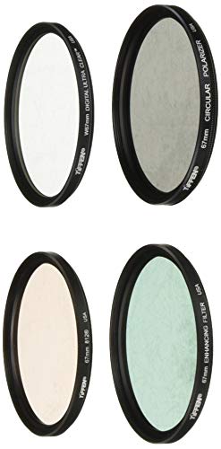Kit de filtros de fotografía Tiffen 67mm Digital Enhancing Kit para lentes DSLR y Mirrorless