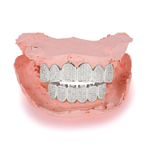 Txdvbls Diamond Grillz - Silver