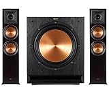 Klipsch 2.1 Ebony Home Theater System with 2 RP-8060FA Front Speaker, 1 SPL-120 Subwoofer