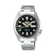 Seiko 5 Sportautomatik Uhr aus Edelstahl mit Mineralglas