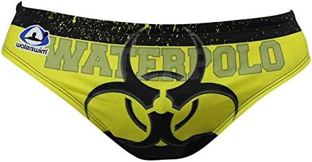 Traje de baño BIO Amarillo/Negro, bañadores para nadadores, Waterpolo, Hockey submarino, Rugby subacuático