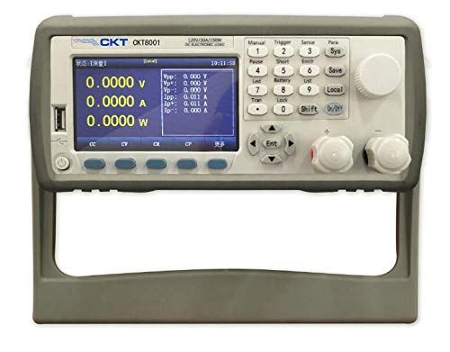 CKT8001 Programmable DC Electronic Load with 150W 150V 30A
