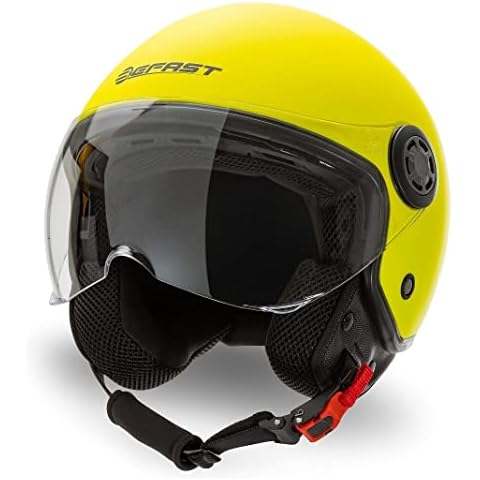 Befast Rapid II - Casco Jet con Doble Visera Cover