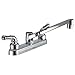 Dura Faucet DF-PK600C-CP RV Kitchen Faucet with Classical Handles (Chrome)