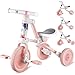 Arfmaget Tricycle Vélo Enfant,3 en 1 Tricycle bébé pour Enfant 2-4 Ans,Vélo Draisienne pour bébé avec siège réglable et Pédales Amovibles
