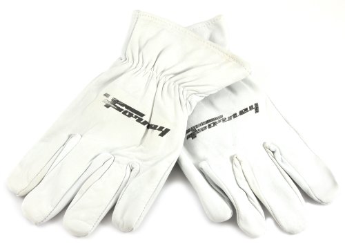 Forney 55267 Work Gloves, Lined Goat Skin, Medium, Cream