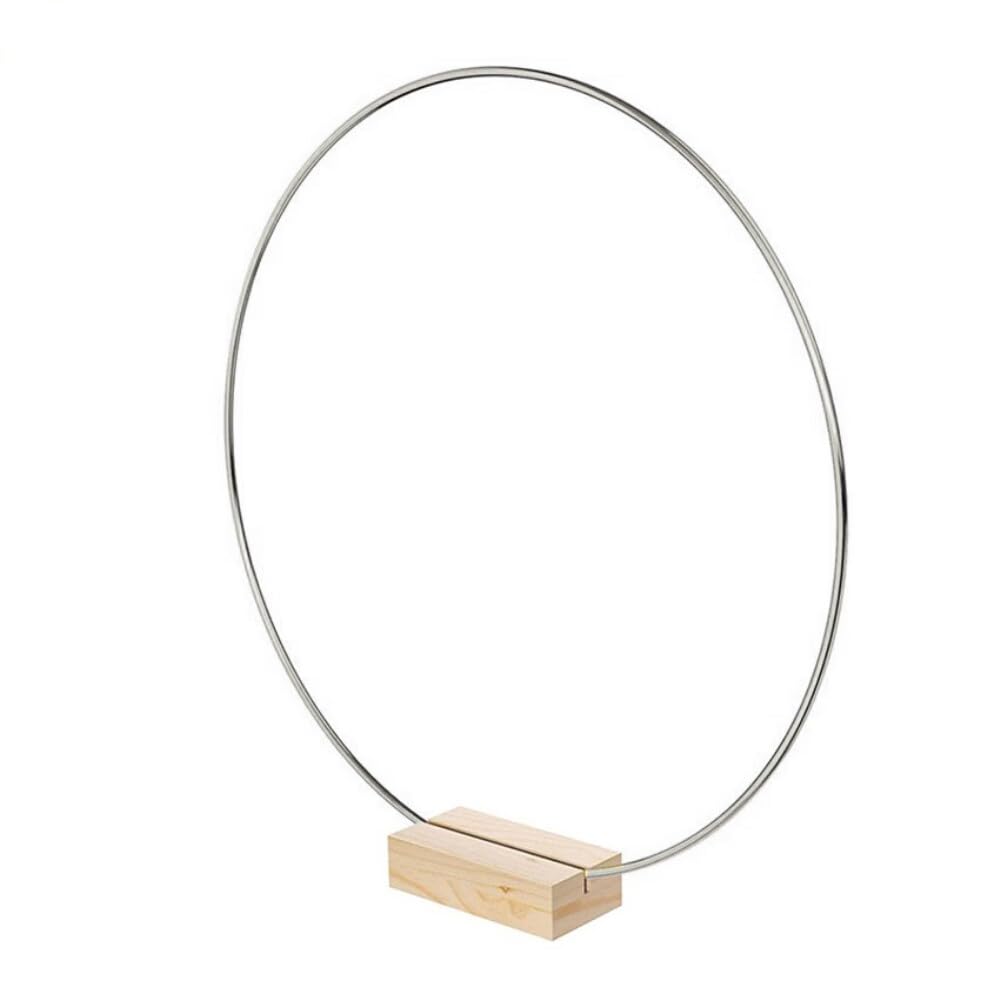 10 Anelli Metallici 30cm Per Decorazioni - Porta Carte Di Credito, Per Matrimoni, Fai Da Te E Floristica - Foto 10