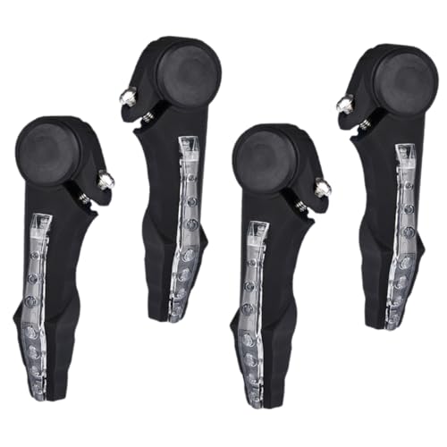 SUPVOX 2 Pairs LED Bike Handlebar Turn Signal Lights Bright Front Indicators for Night Riding Easy Installation with Screws All Weather Performance