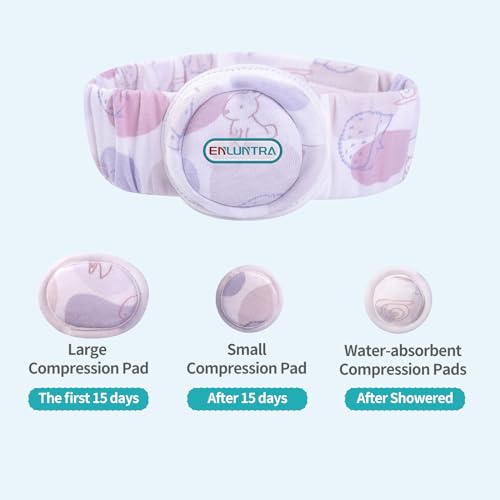 Cinturón para Hernia Umbilical Bebé Ajustable Morado Pequeño miniatura 5