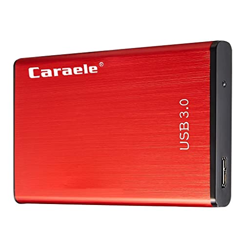 Image of New Portable HDD External Hard Drive Disk USB 3.0 for PC Laptop Red 500GB | Computers /Tablets & Networking | Drives, Storage & Blank Media | Hard Drives (HDD, SSD & NAS)
