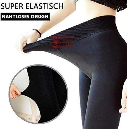 Generisch Pantaloni Termici Da Donna Invernali Con Stampa A Quadri - Foto 14