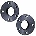 2pc 15mm (.6) 5x112 Wheel Spacers - for VW AUDI Mercedes Hubcentric Billet 66.56mm Hub Bore