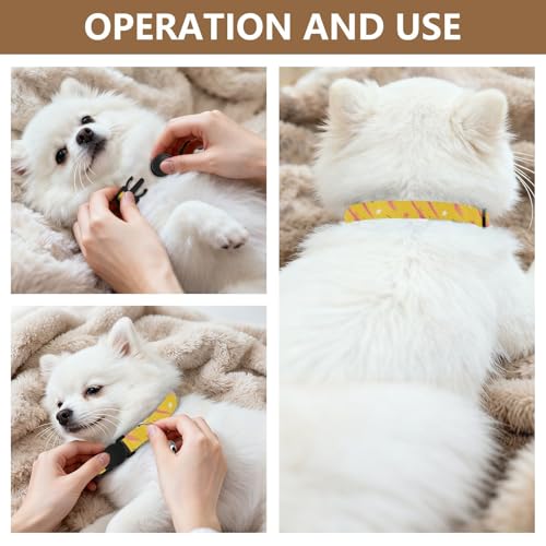 Collar ajustable para perros y gatos con campana metálica miniatura 6