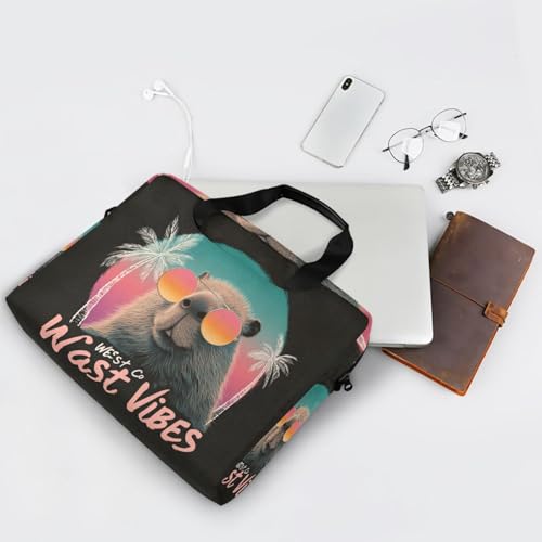 Funda para portátil 15.6 pulg con asa y correa de hombro miniatura 7