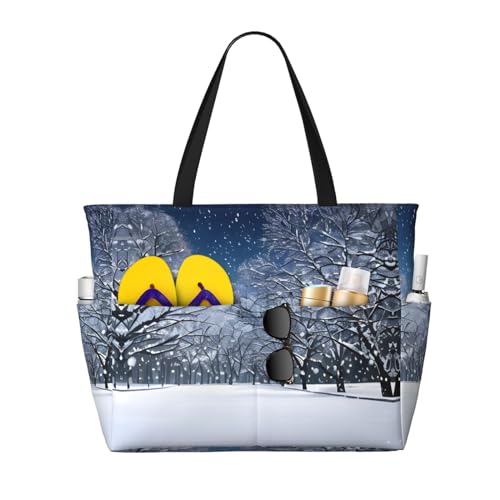 Sac à bandoulière imperméable noir anti-humidité pour l'hiver