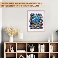 WOODBESTS Holzpuzzle Erwachsene, 265 Teile Tiefsee‑Wunderwelt Holzpuzzle – Ansicht 5