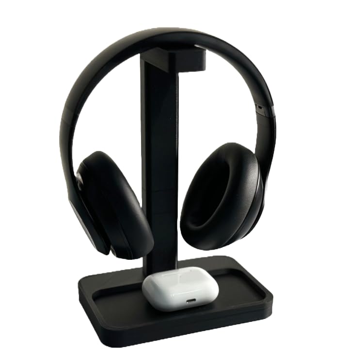 Craftedlayer Headphone Stand with Tray