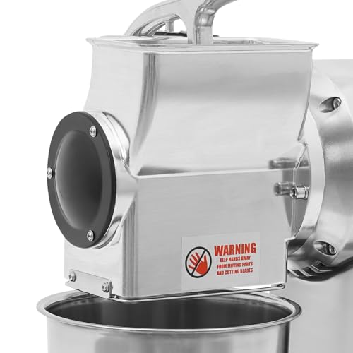 Máquina eléctrica ralladora de queso, 550W, plateada miniatura 7