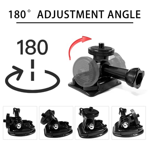 Kit tornillo de montaje de hebilla con base flexible para Insta360 6