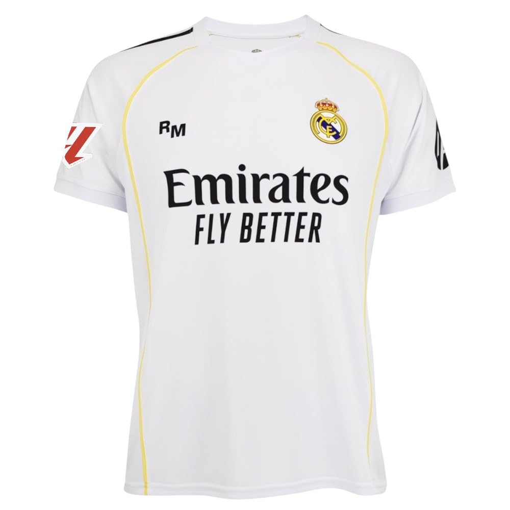 Real Madrid -Camiseta Mbappé Nº10 | Edición Aficionado con o Sin Parche laliga| Regalo Ideal Navidad