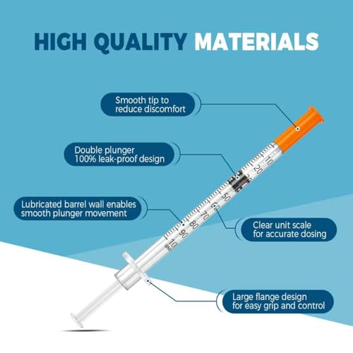 1ml/cc Jeringa 31G 1/4", Scientific Lab Supplies Individual Package 25 Pack - Image 3