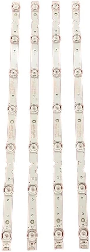 Compatible with 4 Piece Strips with 50A730U 50UD6306 50UD6406 50UE6420 50UE6420X1 50D6 50S425 50S421 50S423 50EP660 50EP660X1 50V2 50L2 for Enhanced Backlight