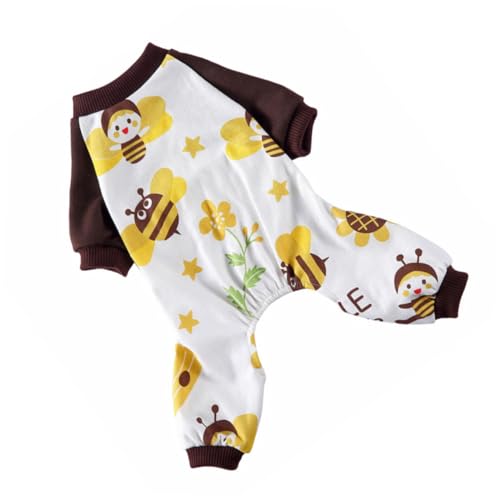 VANZACK ペットパジャマ 犬のコート 子犬 パーカー ジャケット 暖かいペット衣装 チワワ 犬用クレート コスチューム 犬の毛布 小型犬用オーバーオール 犬用冷却マット 服装 ポリエステル