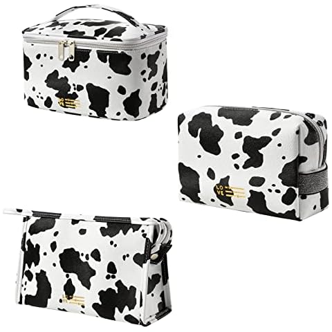Makeup Bag Set, Portable Travel Cosmetic Bag Waterproof Cover