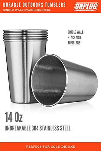 image for UNPLUG EASY OUTDOOR ADVENTURE Unplug Luxury Camping Plates Cups and Bo