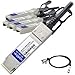 Axiom 100GBASE-CR4 QSFP28 to 4 X 25GBE SFP28 Passive DAC Arista Compatible 3M